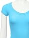 DRESSIS Women's Basic Deep Plunging V neck Cap Sleeve Slim T-Shirt (36 Colors)