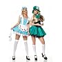 Sexy 3Pc Alice In Wonderland Halloween Costume