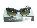 VUARNET PX4000 SKILYNX BLUE CATEYE SUNGLASSES 4002BLM