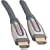 Rocketfish - 4' HDMI-In-Wall Cable - Dark Gray