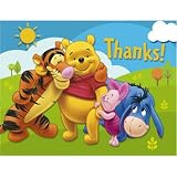 Winnie the Pooh Thank You Notes 8ct