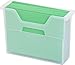 IRIS Desktop File Box, Small, Clear