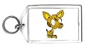 Keychain with chihuahua image