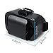 Optimal Shop 3D VR Glasses Virtual Reality Headset Glasses for 4.5-6 Inch Smartphone for 3D Movies Game Box Black