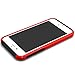 iPhone 6 Plus Case, MagicMobile® Cute Protective Hard Shockproof [Drop Protection] Fashion Cover for Apple iPhone 6 Plus (5.5') Impact Resistant Hybrid Thin Armor Case [ Red / Black ] with Clear Screen Protector.