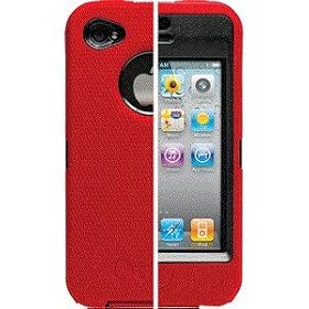 Defender Series Apple iPhone 4G Red/Black