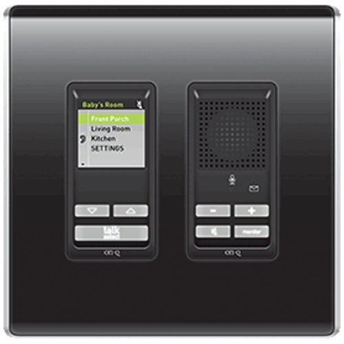 On-Q Selective Call Room Unit, Gloss Black