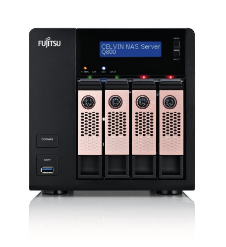 FUJITSU CELVIN NAS Server Q800 4 Trays 4x1 Terrabyte 4xUSB 2.0 2xUSB 3.0 Preisvergleich
