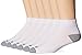 PEDS Men's 6 Pack Quarter Socks with Coolmax