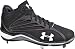 Baseball - Under Armour Men's Heater Black Mid Metal Baseball Cleat