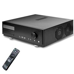 Antec Fusion Remote Black MediaCenter Desktop-Geh�use ATX mit Fernbedienung (2x 8,9 cm (3,5 Zoll), 1x 5.25", 2x USB 2.0)