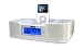 ezGear ezWake Alarm Clock Radio with Dock for iPod (White)