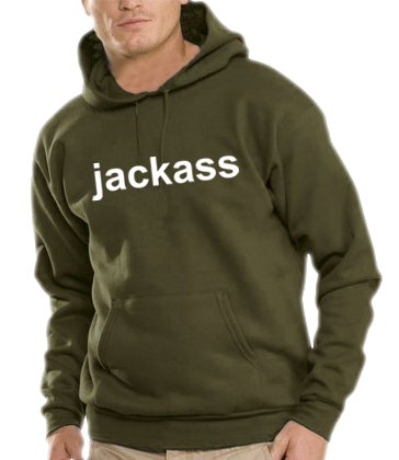 Touchlines Herren Kapuzen Sweatshirt Jackass, khaki, XL, B7119 Preisvergleich