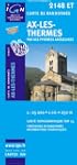 Ax-les-thermes : 1/25000