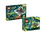 Lego Alien Conquest 7052 Ufo Entführung und 7049 Alien Gleiter