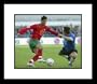 Cristiano Ronaldo Portuguese National Team - Dribbling - Framed 8x10 Photograph