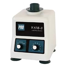PRO Scientific PRO-560000-00 VSM-3 Variable Speed Vortex Mixer with 3" Platform Head and Single Tube Cap, 115V, 0.62 amp, 3000rpm