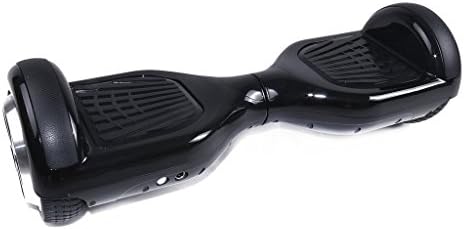 Winliner Self Balancing Scooter 6.5" Smart Two Wheels Self Balancing Electric Scooter Bluetooth Electric Drifting Board Personal Transporter w/ Bluetooth, LED, 44000mAh Battery (Black)