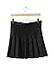 MorySong Womens Stylish Slim High Waist Pleated Tennis Skirts Short