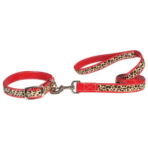 Childrens Toyshop  Pet Supplies : 6" - RED LEOPARD - Safari Leads