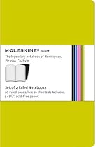 Moleskine Volant Notebook Large Ruled Green