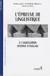 L'�preuve de linguistique � l'agr�gat...