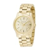 Michael Kors Watches Michael Kors Ladies 3 Hand Runway (Gold)