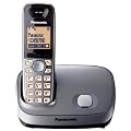 Panasonic KX-TG6511EM DECT Single Digital Cordless Phone Set - Silver