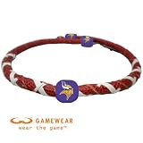 NFL Minnesota Vikings Classic Spiral Football Necklace