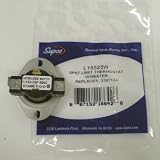 L15525W Dryer Operating Thermostat for Whirlpool 3387134