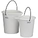 Bel-Art Scienceware 168060000 Polyethylene Heavy-Duty Pail, 15L Capacity, 11" Top ID x 13" Height
