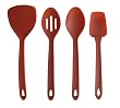 Silvermark 4-Piece Silicone Set, Red