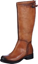 Manas Biker 122D1404PQ, Damen Bikerboots, Braun (MATTONE), EU 40