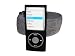 Electronics : BLACK Sports Armband & Silicone Skin Case Cover for Apple iPod Nano Chromatic 4th Gen Generation 4G + Screen Protector & Lanyard