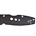 SOG Specialty Knives & Tools EL10-CP Contractor I Knife with Straight Edge Folding 2.625-Inch Steel Blade and Black Aluminum Handle, Satin Finish