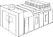 REVERSE FLOW SEMI DOWN BOOTH