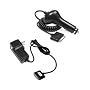 2-Piece Value Combo Pack Of Brand New Home Wall Travel Plug in Ac Charger + Vehicle Cigarette Lighter Power Car Charger with IC Chip For SanDisk Sansa