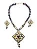 Mogul Chunky Statement Jewelry Fashion Indi Boho Meenakari Necklace Earrings Sets