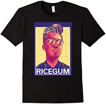 Men's Ricegum T Shirt Small Black