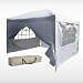 New 10' X 10' EZ Pop Set Up Canopy Tent Gazebo Includes 4 Sidewalls White