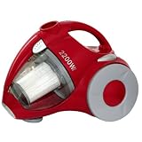 H.Koenig TC14 Aspirateurs sans Sac Rouge 2200 W