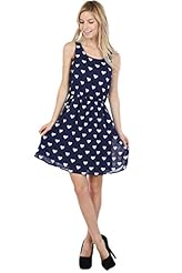 Lace-Up Cutout Scoop Neck Sweetheart Halter Polyester Elasticized   Waistline Skater Dress 