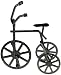 Dollhouse Miniature 1:12 Scale Black Tricycle