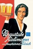 30 x 20 Stretched Canvas Poster Braustube Hurlimann Hauptbahnhof