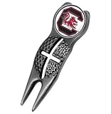 South Carolina Gamecocks USC NCAA Cross Hair Golf Divot Tool Black