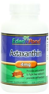 Eden Pond Astaxanthin-Natural Powerful Bio Astaxanthin Antioxidant Supplement 4mg Capsules (240 Count)
