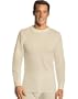 Men's 65/35 Knit Shirt (Pack of 1) Size:Medium Color:Ecru