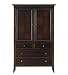 Hudson Street Dark Espresso Door Chest by Stanley Furniture