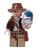 Lego INDIANA JONES (Loose) Figure with Crystal Skull