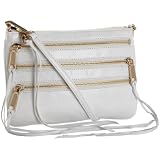 Rebecca Minkoff Three-Zip Rocker Cross-Body